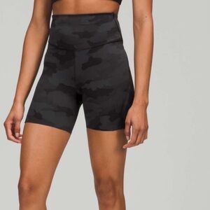 Lululemon Camo Base Pace Short Size 8
